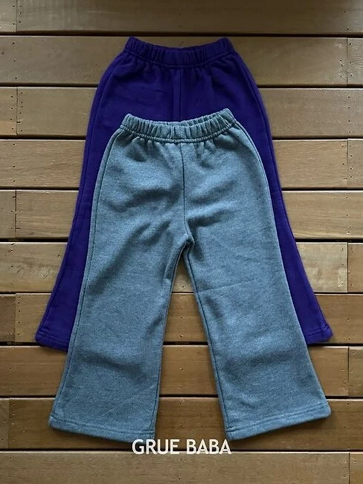 Solid Bootcut Pants