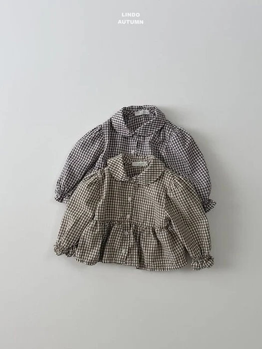 Sweet Check Blouse
