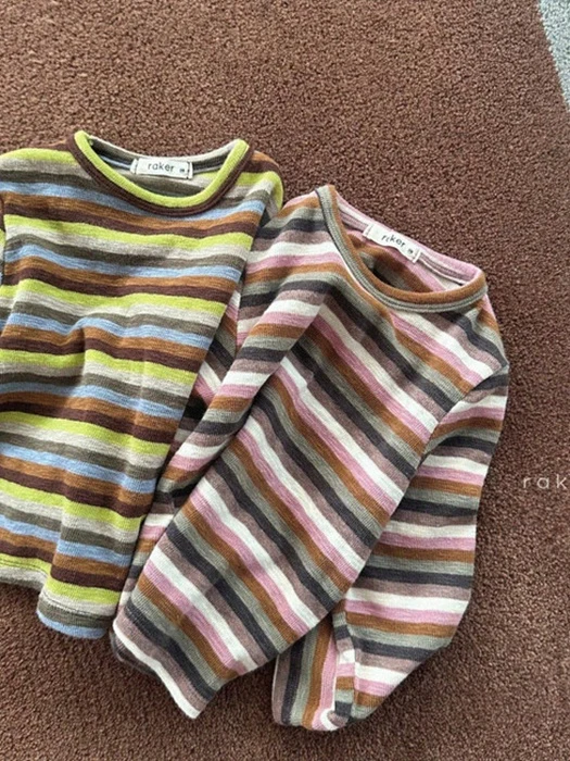 Hazelnut Striped Tee Hazelnut Striped Tee