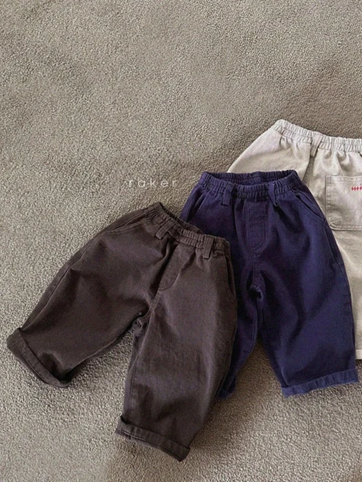 Mini Mini Cotton Pants Mini Mini Cotton Pants