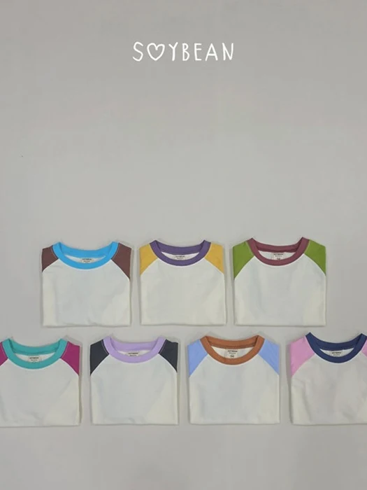 Color Raglan Tee