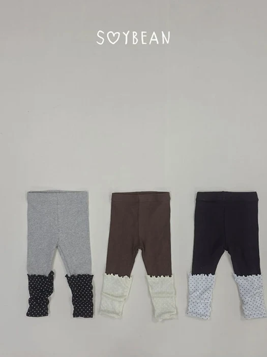 Dot Leg Warmer Leggings