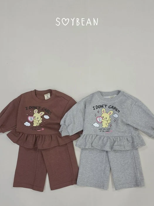 Bunny Frill Wide Top and Bottom Set