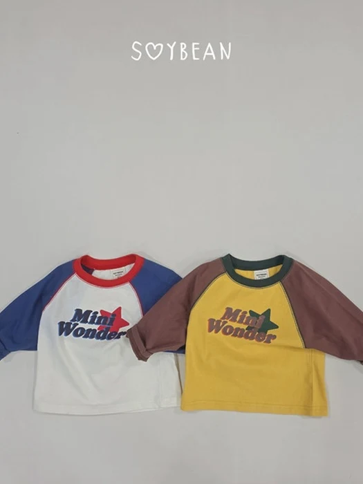 Mini Wonder Raglan Tee Mini Wonder Raglan Tee