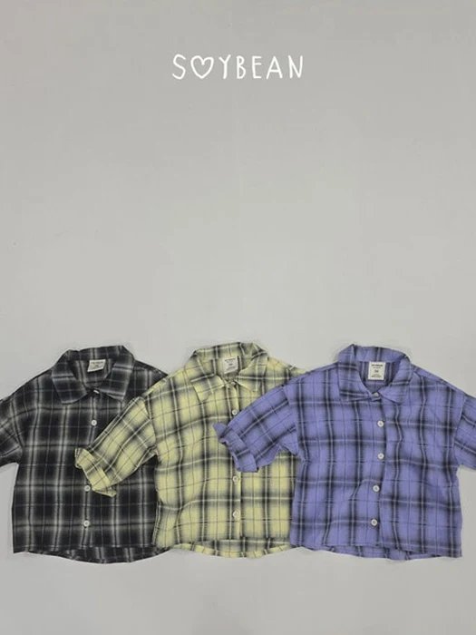 Plaid Boxy Shirt Plaid Boxy Shirt