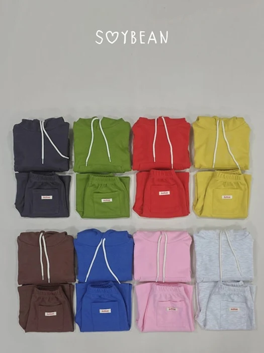 Hooded Bermuda Top and Bottom Set