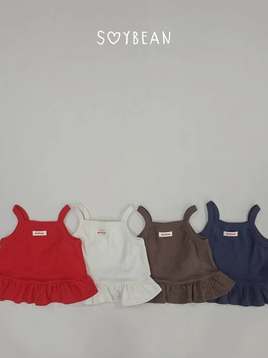 Frill Layered Sleeveless Frill Layered Sleeveless