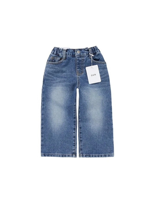 Fall Wide Denim Pants