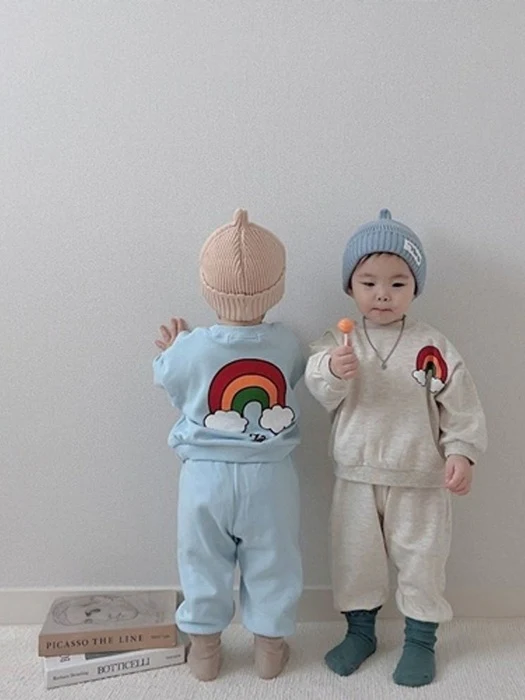 Rainbow Top & Bottom Set Rainbow Top & Bottom Set