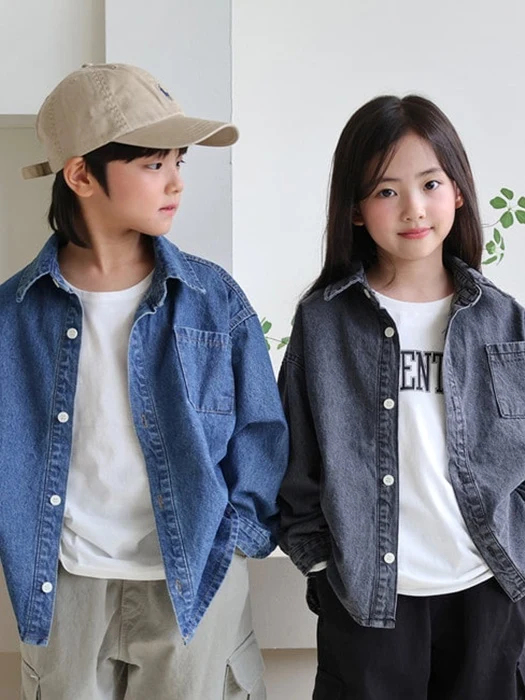 Standard Washed Denim Shirt