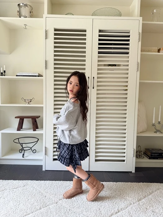Check Asymmetric Skirt Check Asymmetric Skirt