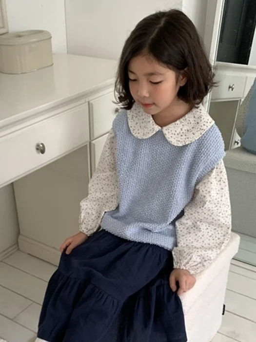 Cotton Candy Knit Vest