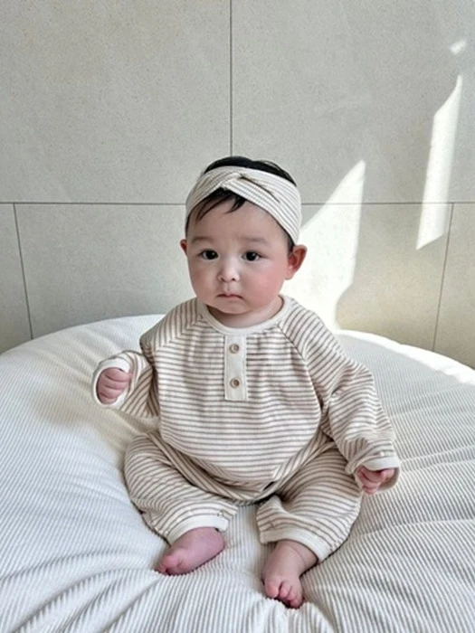 Button Romper Set
