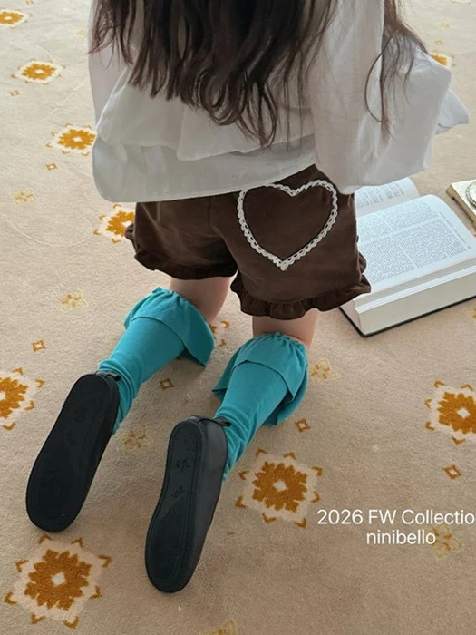 Heart Frill Corduroy Pants Heart Frill Corduroy Pants