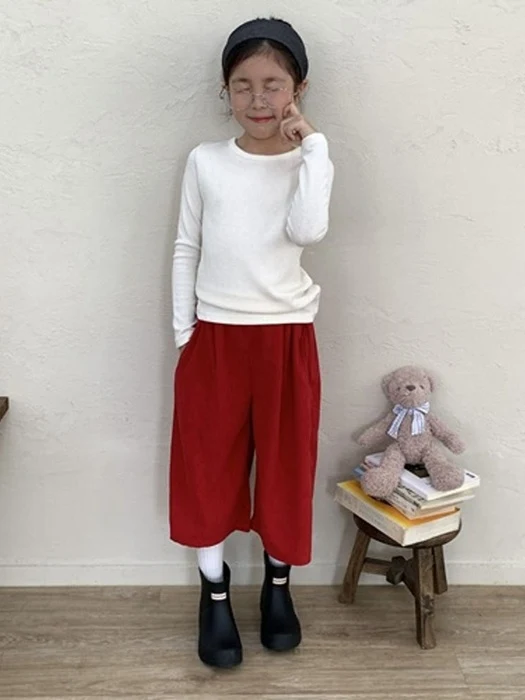 Corduroy Pop Bermuda Pants Corduroy Pop Bermuda Pants