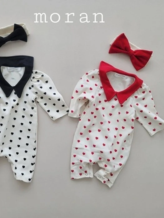 Mini Heart Romper Set Mini Heart Romper Set