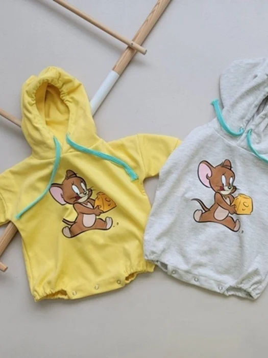 Jerry Hooded Romper