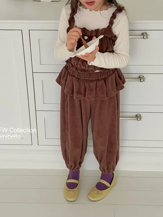 Arm Terry Frill Jogger Pants Arm Terry Frill Jogger Pants