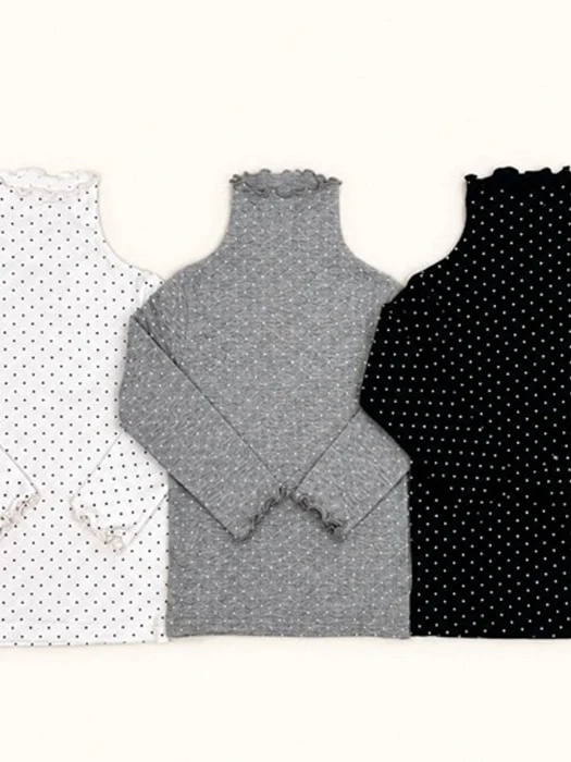 Dot Turtleneck Tee Dot Turtleneck Tee