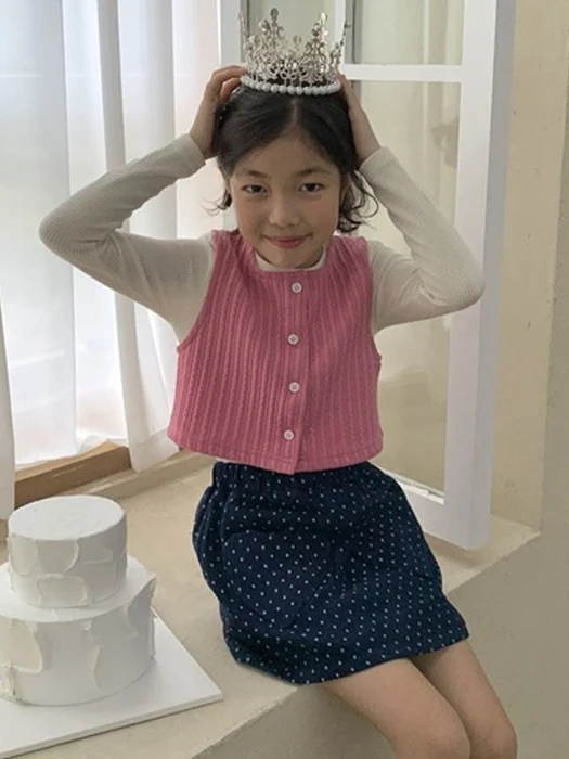 Heart Pocket Denim Skirt Heart Pocket Denim Skirt