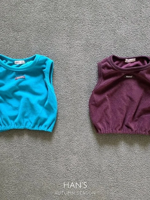 Terry Sleeveless Top Terry Sleeveless Top