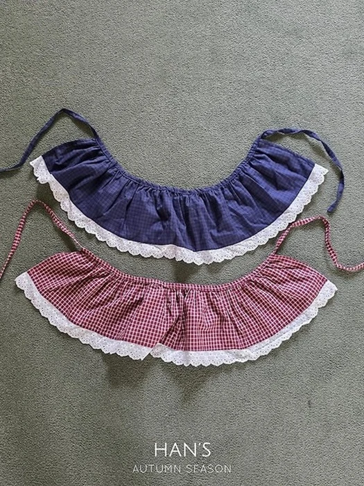 Layered Check Apron Layered Check Apron