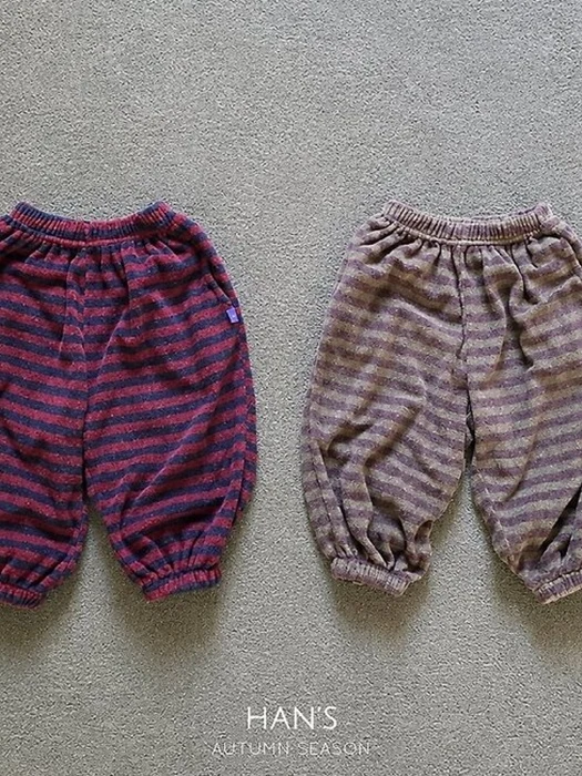 Terry Stripe Pants Terry Stripe Pants
