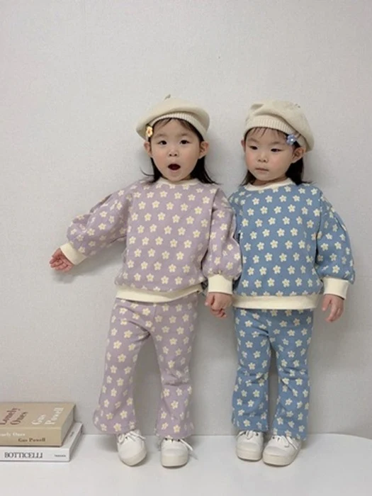 Daisy Bootcut Top & Bottom Set