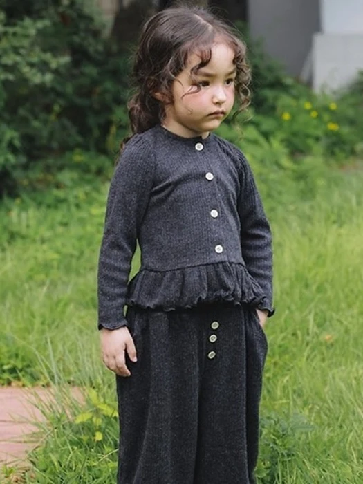 Knit Frill Cardigan Knit Frill Cardigan