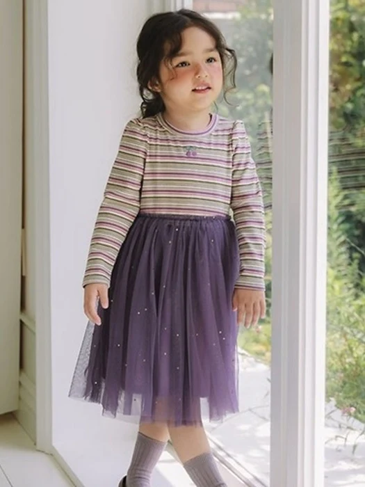 Cherry Rainbow Mesh Dress Cherry Rainbow Mesh Dress