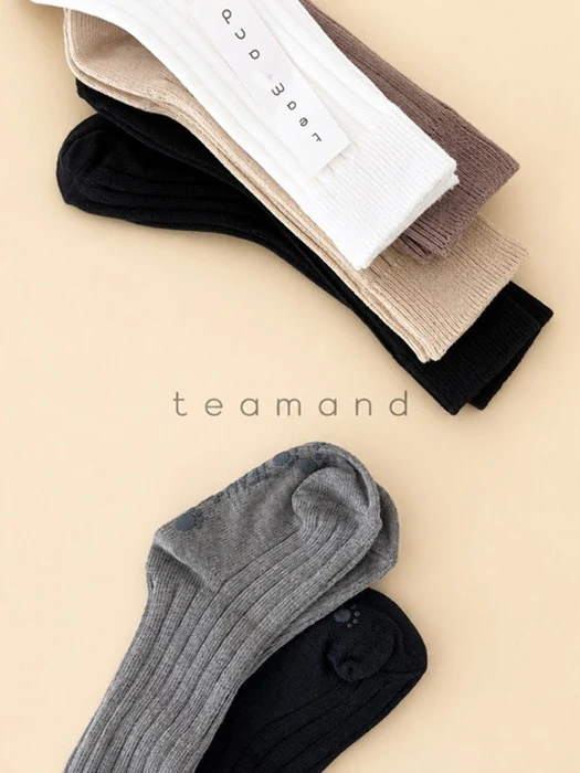 Plain Ribbed Knee Socks