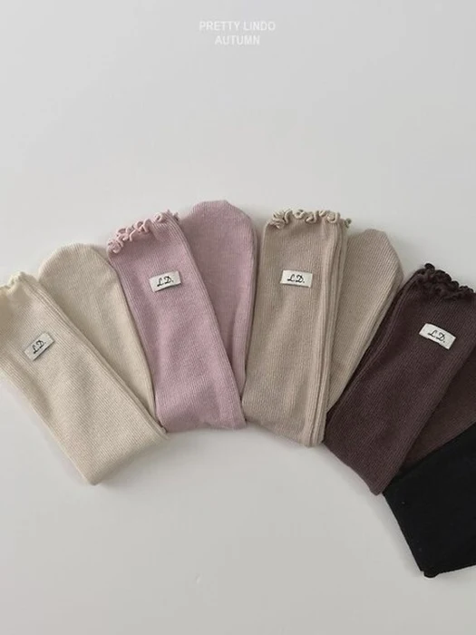 Soft Ribbed Long Socks Soft Ribbed Long Socks