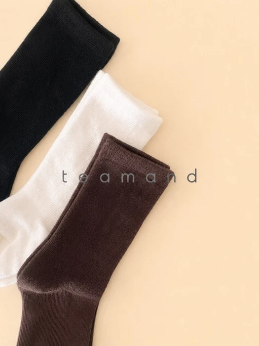 Plain Knee Sock Set Plain Knee Sock Set