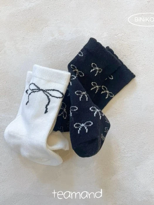 Maison Ribbon Sock Set Maison Ribbon Sock Set