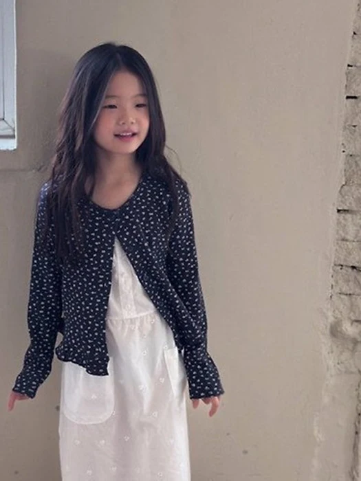 Waffle Frill Cardigan Waffle Frill Cardigan