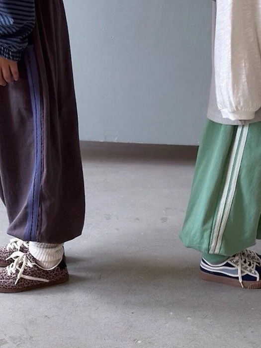 Ribbed Two-Line Pants Ribbed Two-Line Pants
