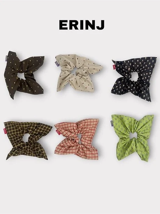 Square Hair Scrunchie Square Hair Scrunchie