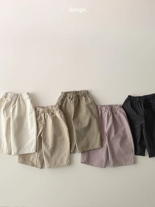 Twill Basic Pants