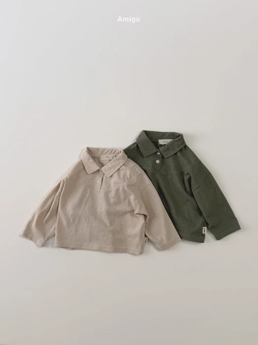 Slit Collar Tee
