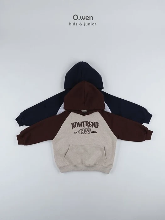 Now Raglan Hooded Tee Now Raglan Hooded Tee