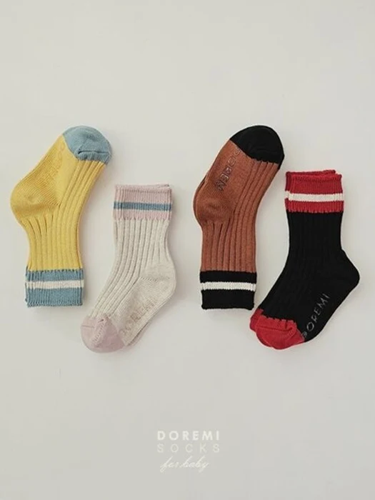 Sand Thick Sock Set
