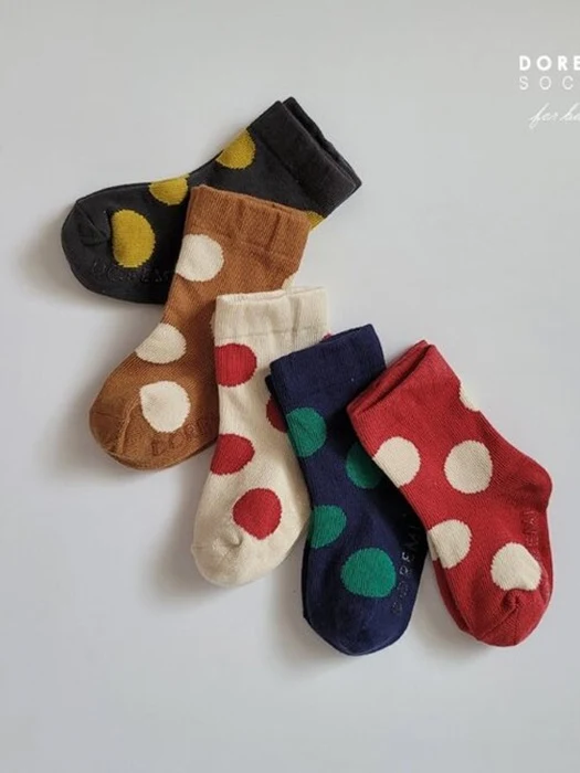 French Dot Sock Set