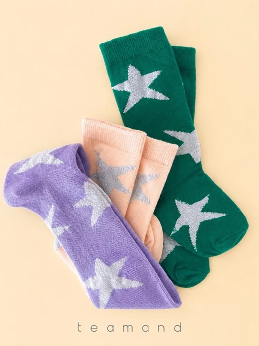 Star Knee Sock Set