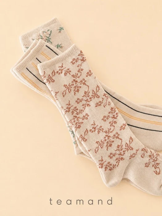 Garden Knee Sock Set