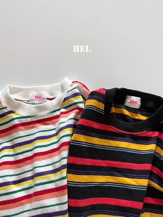 Multi Striped Tee Multi Striped Tee