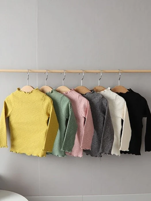 Frill Ribbed Tee