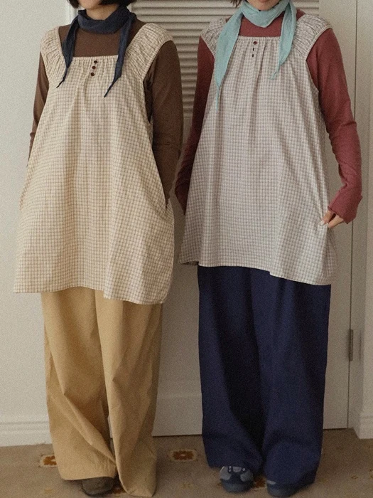 Adult Vince Check Dress
