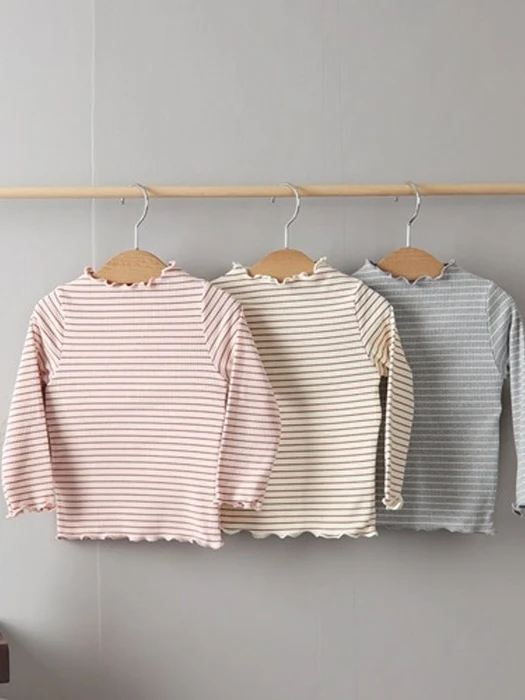 Frill Striped Tee