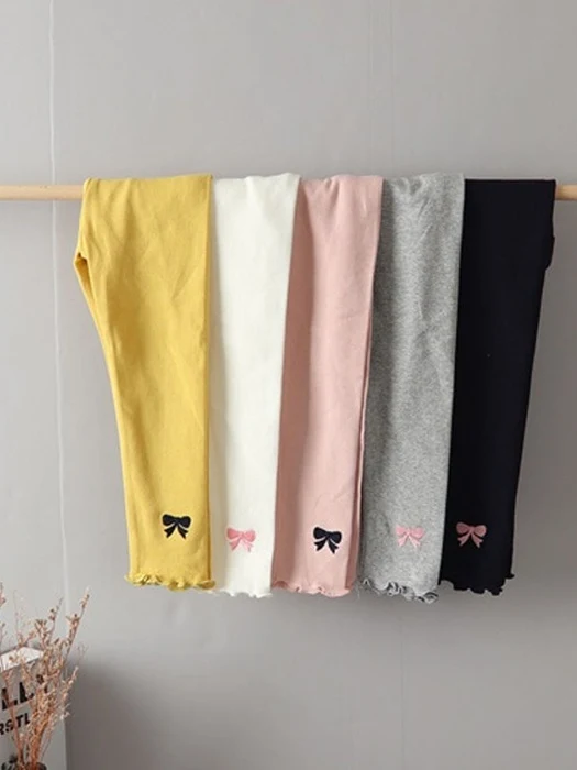 Ribbon Embroidery Leggings