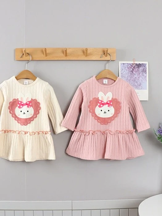 Heart Rabbit Long Tee